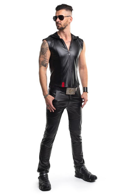 REGNES - DARIO HOODED FETISH VEST