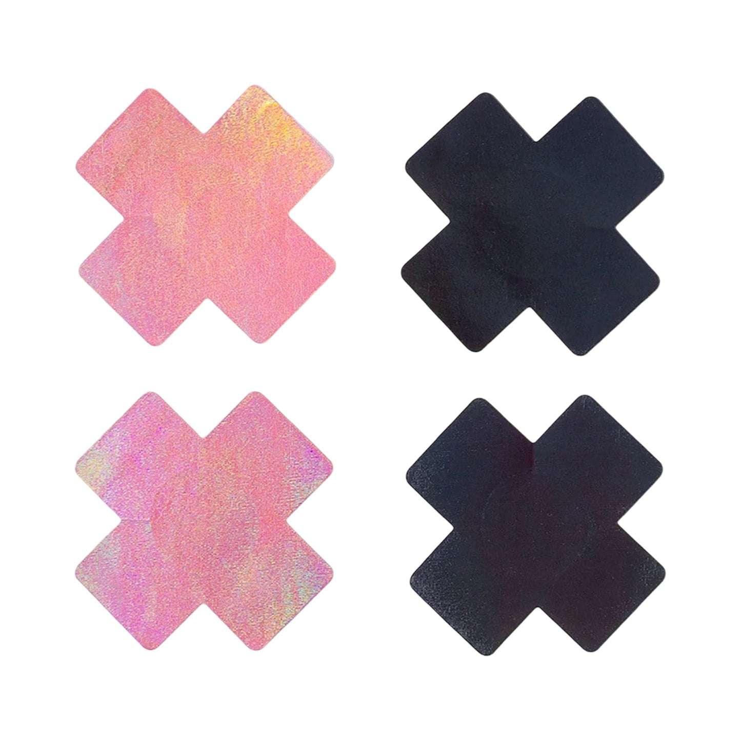 SECRET PLAY - KRYDS NIPPLE PASTIES PINK & SORT