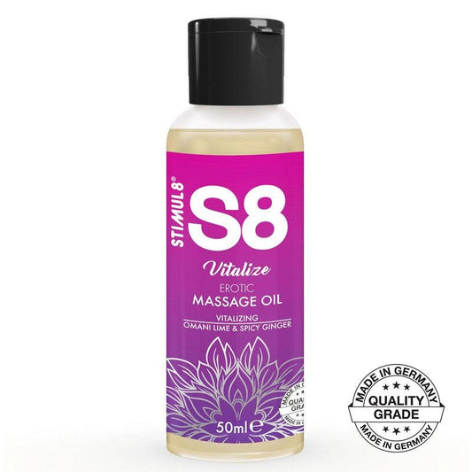 S8 - OMANI LIME & SPICY GINGER MASSAGE OLIE 50ML