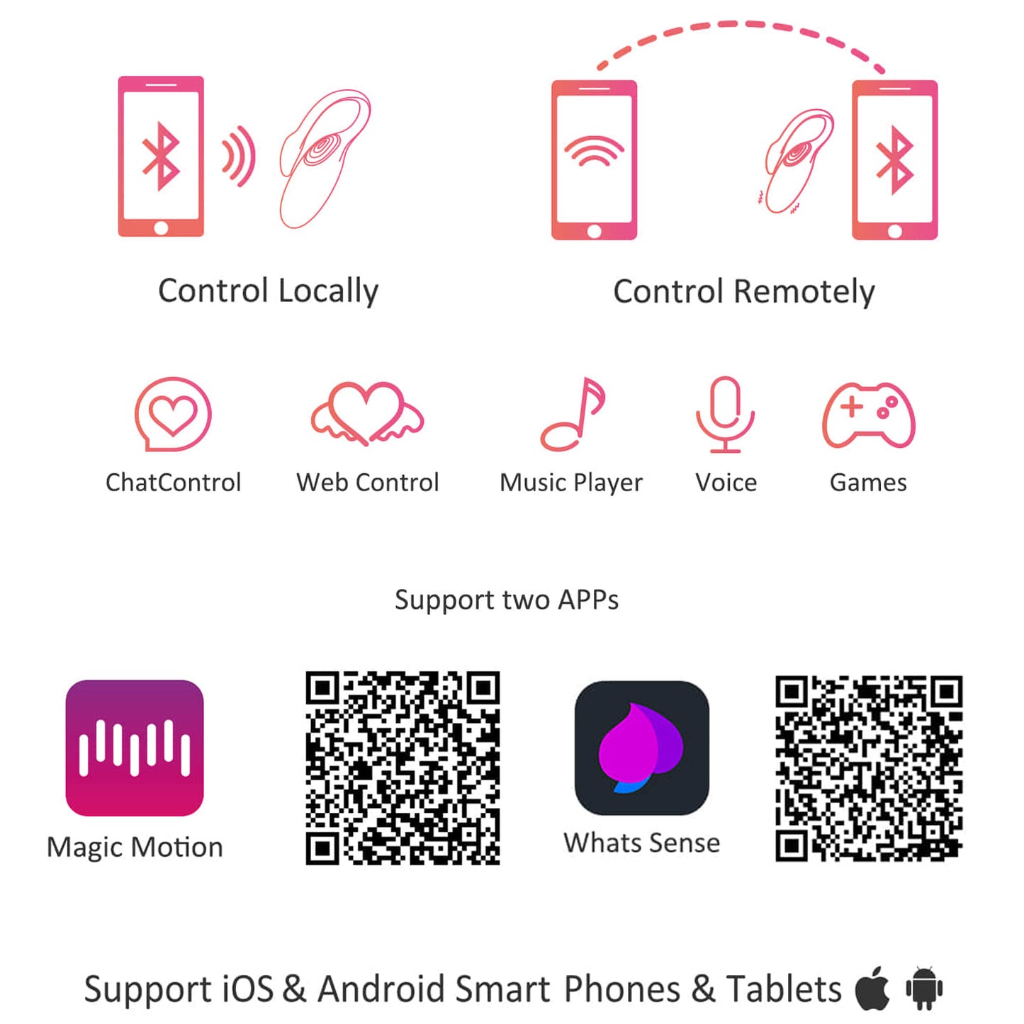 MAGIC MOTION - FLAMINGO APP-STYRET G-PUNKT VIBRATOR