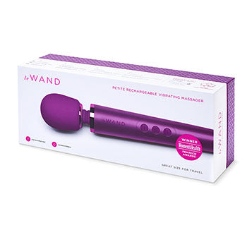 LE WAND - PETITE GENOPLADELIG MASSAGE APPARAT LILLA