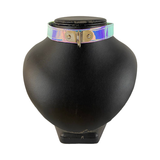 KINK KBH // HANDCRAFTED - VEGANSK HOLO HALSBÅND + SNOR