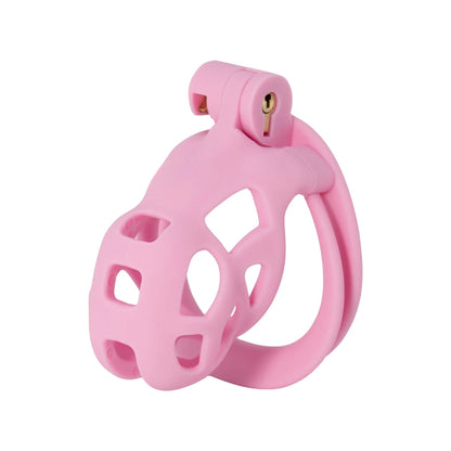 HIDDEN DESIRE EXTREME - PINK PENIS PRISON COCK CAGE SHORT