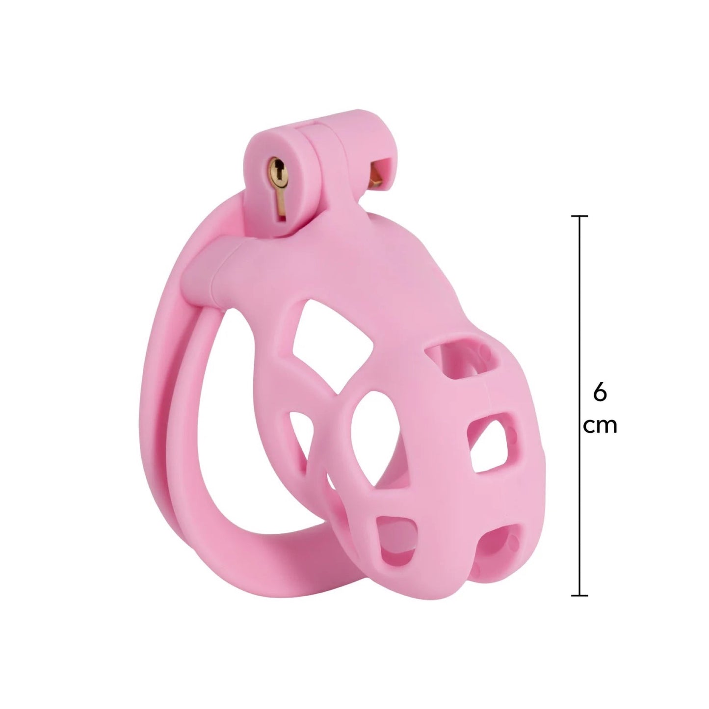 HIDDEN DESIRE EXTREME - PINK PENIS PRISON COCK CAGE SHORT